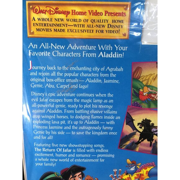 The Return of Jafar VHS Tape - Walt Disney Home Video - Picture 5 of 14